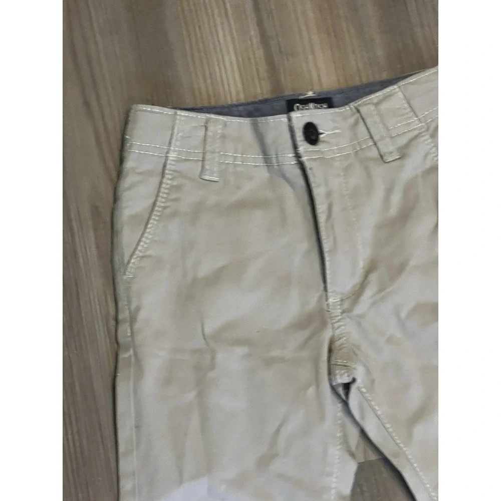 Oshkosh Boy's Toddler's Khaki Adjustable Waist Pants Size 4T Classic Casual I39